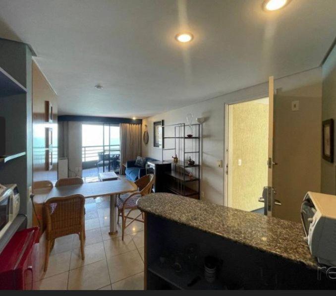 Flat Iate Plaza Na Beira Mar Com Vista Mar Apartman Fortaleza  Kültér fotó
